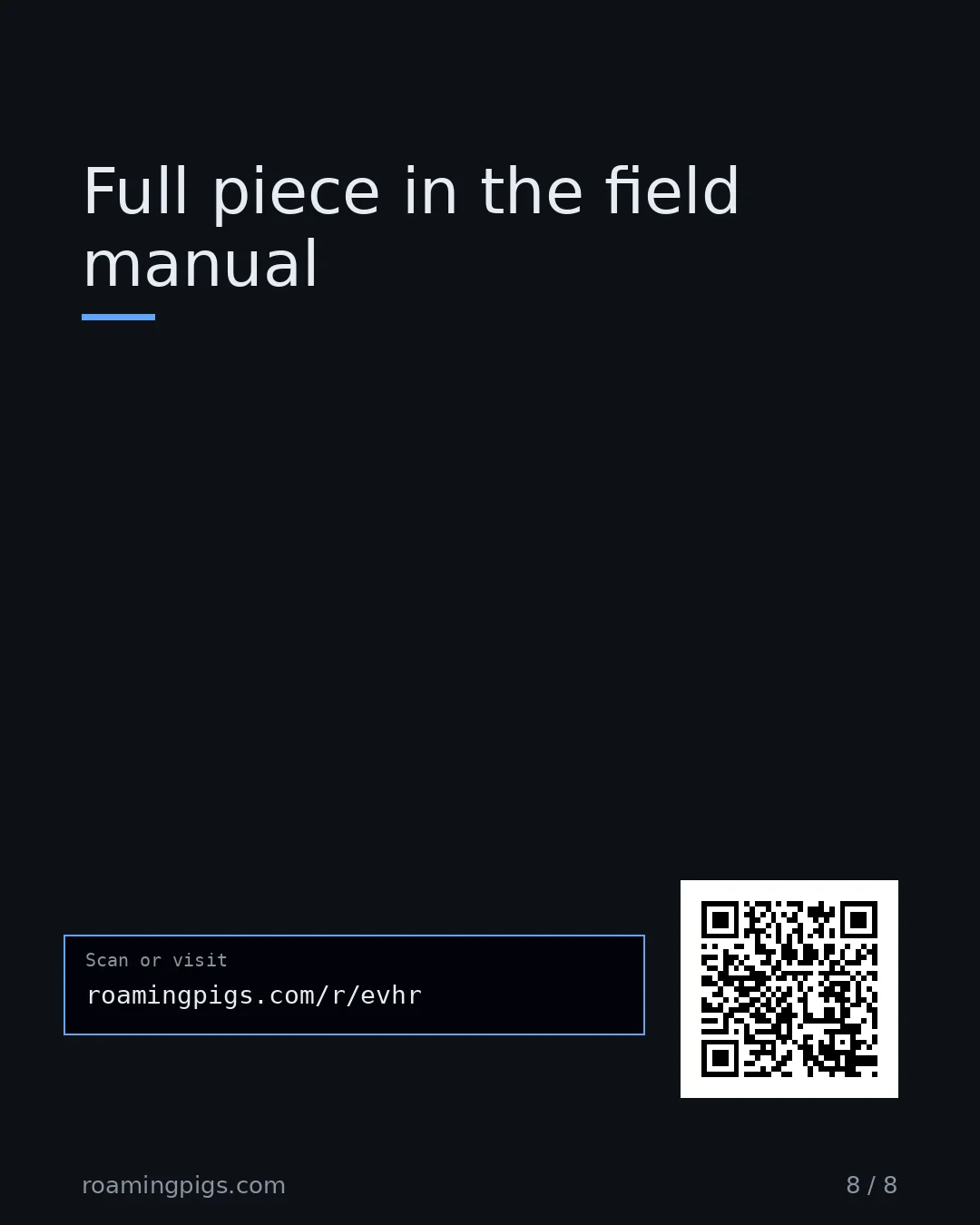 Slide 8 of 8: Call to action: Title: Read the full piece The fragmentation tax calculator, the Builder.ai pattern, the dot-com parallels, and the four…