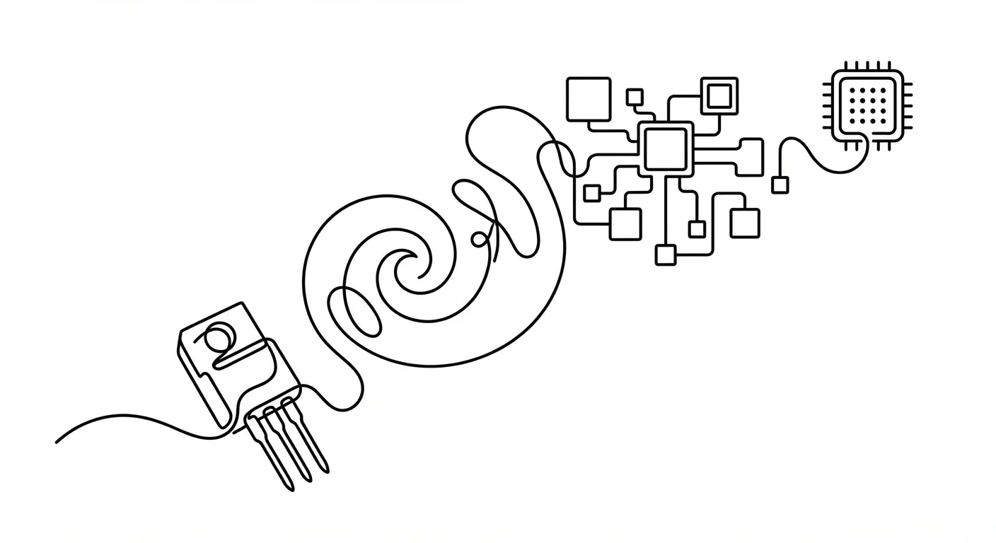 Illustration for 45+ Years in Technology: A Journey