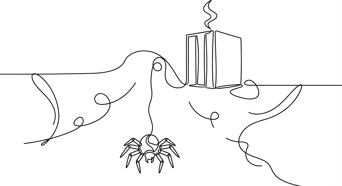 Illustration for My Web Crawler Crashed a Server at Los Alamos