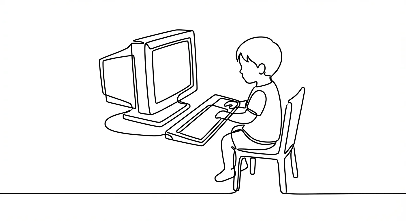 Illustration for My First Computer