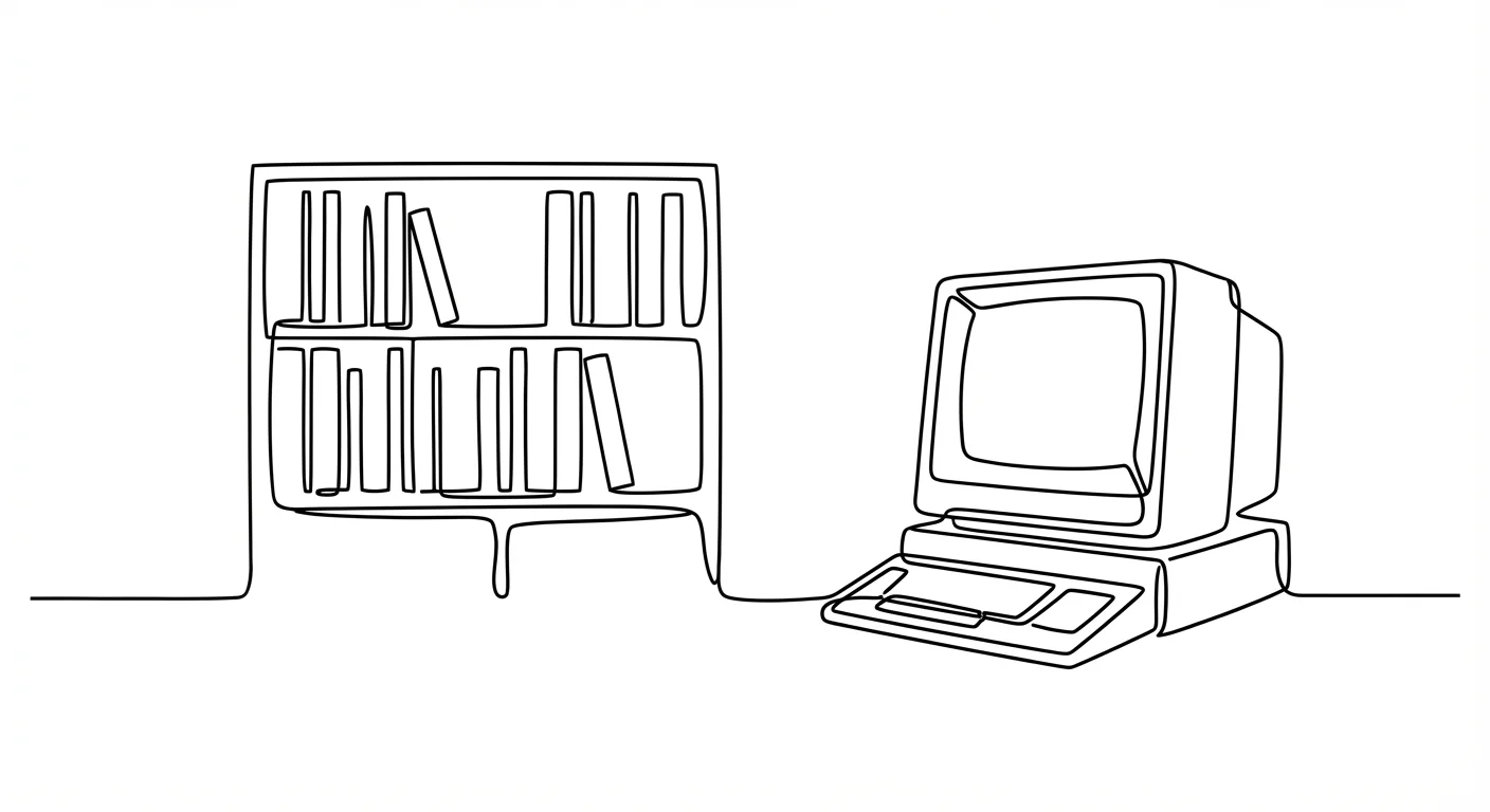 Illustration for Programming Before Google: When You Had to Actually Know Things