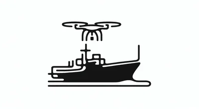 Illustration for The USS Missouri's First Drone Surrender