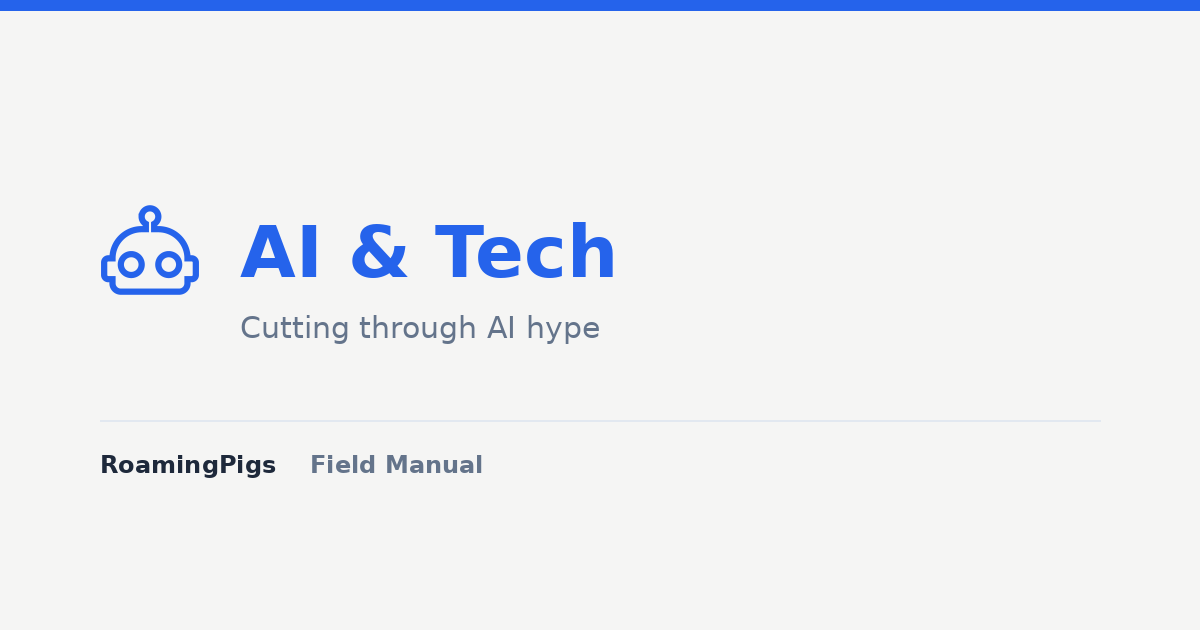 AI & Tech